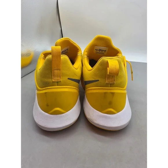 Nike Zoom Evidence II Mens Basketball Shoes Yellow White 942802-703 Size 15